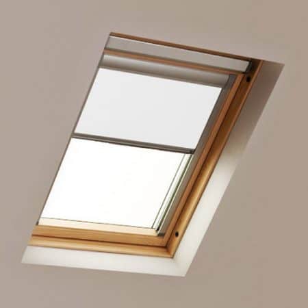 White Roof Skylight Blind For RoofLITE Windows – Cheapest Blinds UK Ltd