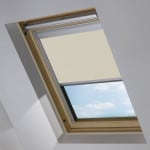 Cheap Cream Keylite Skylight Roof Blind