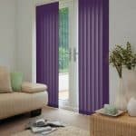 cheap purple vertical blinds