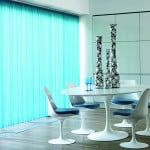 Turquoise Vertical Blinds