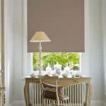 taupe blackout roller blind