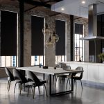 Designer Blackout Black Roller Blind