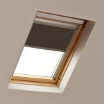 Brown Roto Skylight Roof Blind