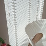 Next Day White Wood Venetian Blinds With Tapes