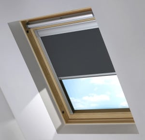 Cheap Dark Grey Rooflite Skylight Roof Blinds