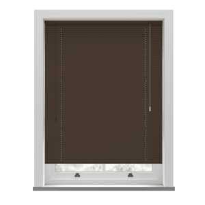 Cheap Aluminium Window Blind Brown