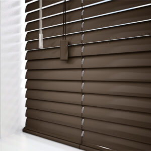 Designer Aluminium Blinds, Brown