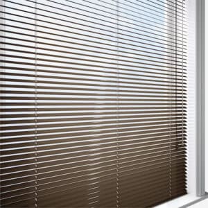 Designer Aluminium Blinds, Brown