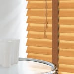 Tuscan Oak Wood Venetian Blinds With Tapes