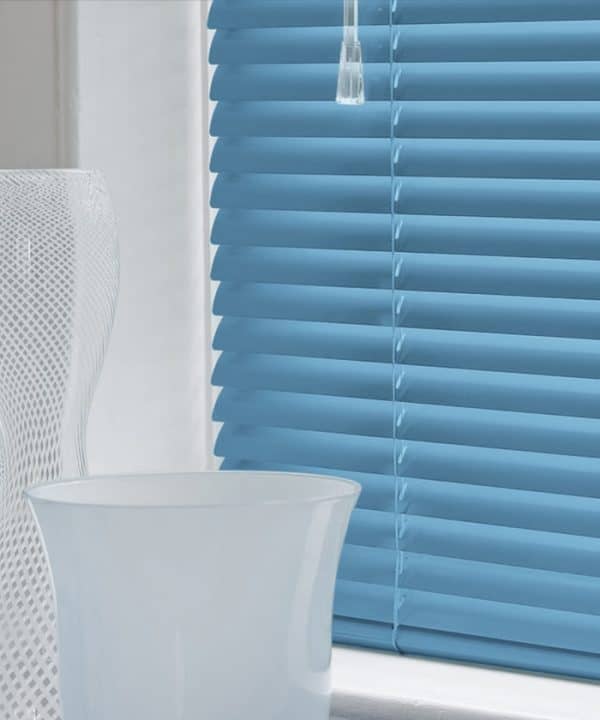 Ocean Blue Aluminium Venetian Blinds