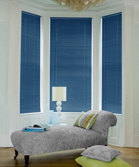 Cheap Electra Blue Aluminium Venetian Blinds
