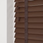 Cheap Walnut Faux Wood Blinds With Tapes