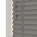 Urban Grey Faux Wood Venetian Blinds With Tapes
