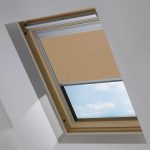Brown OKPOL Roof Skylight Blind