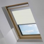 Light Grey OKPOL Roof Skylight Blind