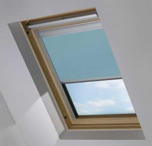 Sky Blue OKPOL Roof Skylight Blind