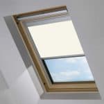white OKPOL skylight blind