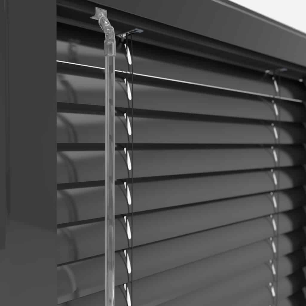 Black UPVC Perfect Fit Venetian Blind – Cheapest Blinds UK Ltd