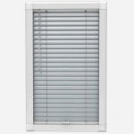 Silver UPVC Perfect Fit Blind