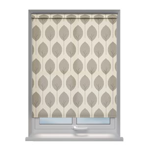 Roller Blind With Musa Stone Fabric