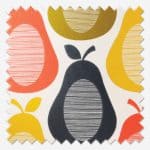 Orla Kiely Scribble Pear Multi Roman Blind