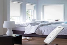 motorised electric remote control blinds