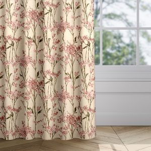 pink-floral-curtains