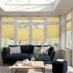 QUALITY-CHEAP-PERFECT-FIT-CELLULAR-BLINDS-UK-LEXINGTON-SAFFRON-YELLOW