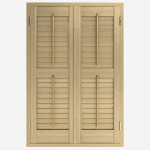 cheapest real wood shutters natural oak