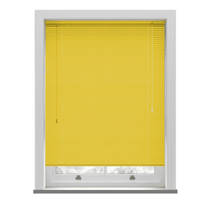 Cheap Yellow Aluminium Venetian Blind