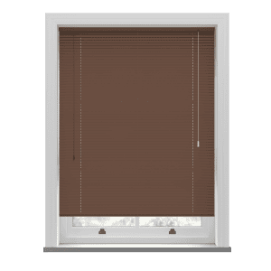 Brown Aluminium Venetian Blind