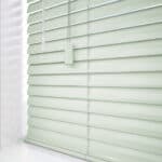 Designer Aluminium Blinds, Pale Green