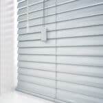 Designer Aluminium Blinds, Pale Blue