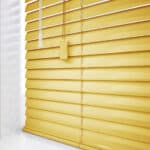 Designer Aluminium Blinds, Yellow