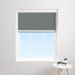 Dark Grey Blackout blocOut XL Blind Without Pelmet