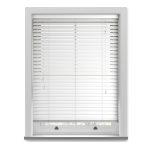 Cheapest Bright White 50mm Wood Venetian Blind
