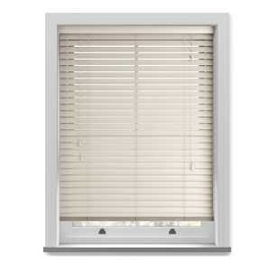 Cheapest Cream 50mm Wood Venetian Blind