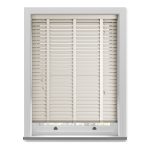 Cheapest Cream 50mm Wood Venetian Blind with Tapes