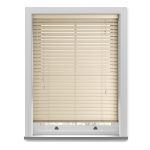 Cheapest Cream Buttercream 50mm Wood Venetian Blind