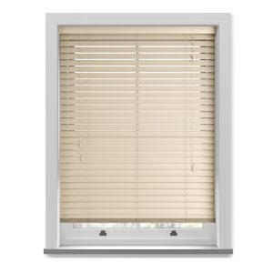 Cheapest Cream Buttercream 50mm Wood Venetian Blind