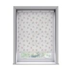 Roller Blind with Flowers