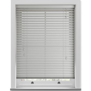 Cheap Dove Grey 50mm Wood Venetian Blind