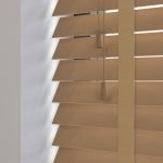 Tawny Real Wooden Venetian Blinds With Tapes