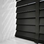 Cheap Dark Grey Wood Venetian Blinds, Ready Made