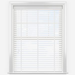 Cheap White Wood Venetian Blinds, Ready Made