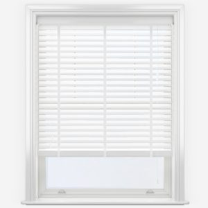 Cheap White Wood Venetian Blinds, Ready Made