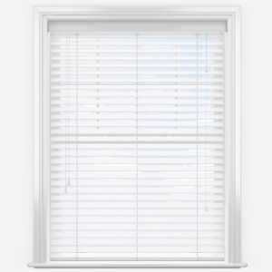 Cheap Gloss White Venetian Blinds