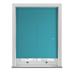 Cheap Brushed Turquoise Aluminium Venetian Blind