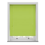 Designer Alumitex Aluminium Blinds, Citrus Green