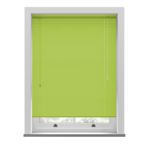 Designer Alumitex Aluminium Blinds, Citrus Green